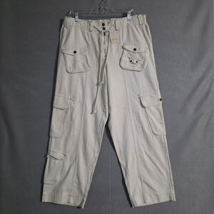 NWT Free People Womens Tahiti Cargo Pants Tofu OB1537172 Size XL